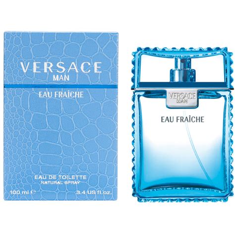 versace man eau fraiche edt spray 3.3 oz|Versace man eau fraiche 100ml.